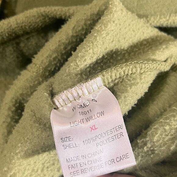 Woolrich Pale Green Fleece Vest Size XL‎ - Picture 8 of 9